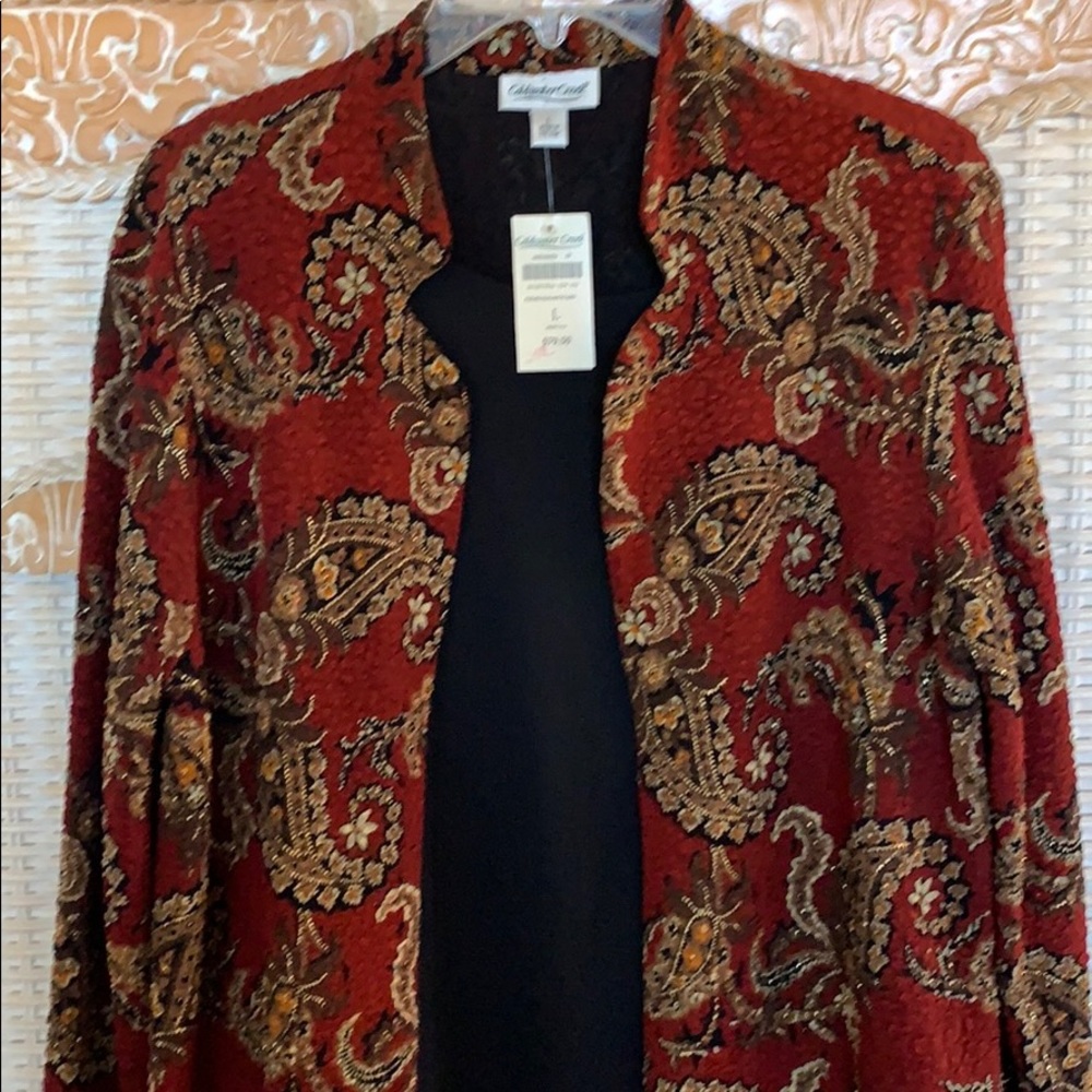 NWOT Coldwater Creek Open Front Top or Jacket